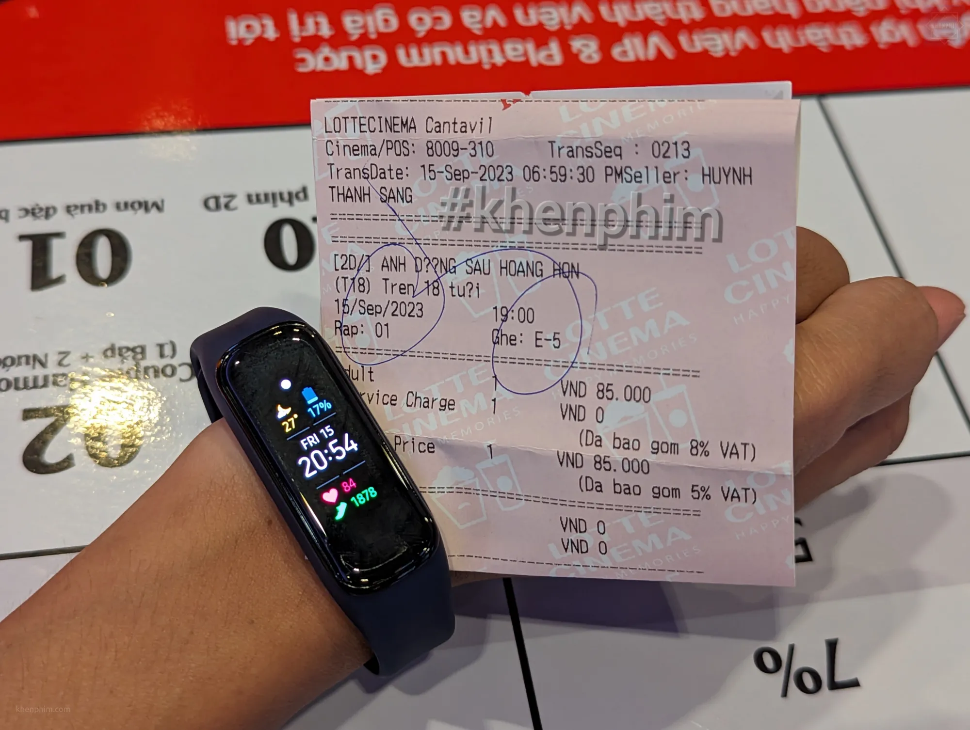 Vé xem phim Ánh Dương Sau Hoàng Hôn