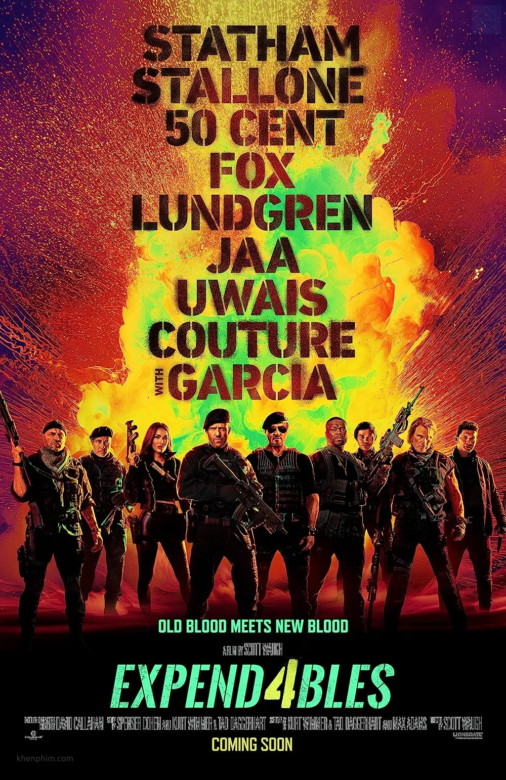 Poster phim Expend4ables (Biệt Đội Đánh Thuê 4)