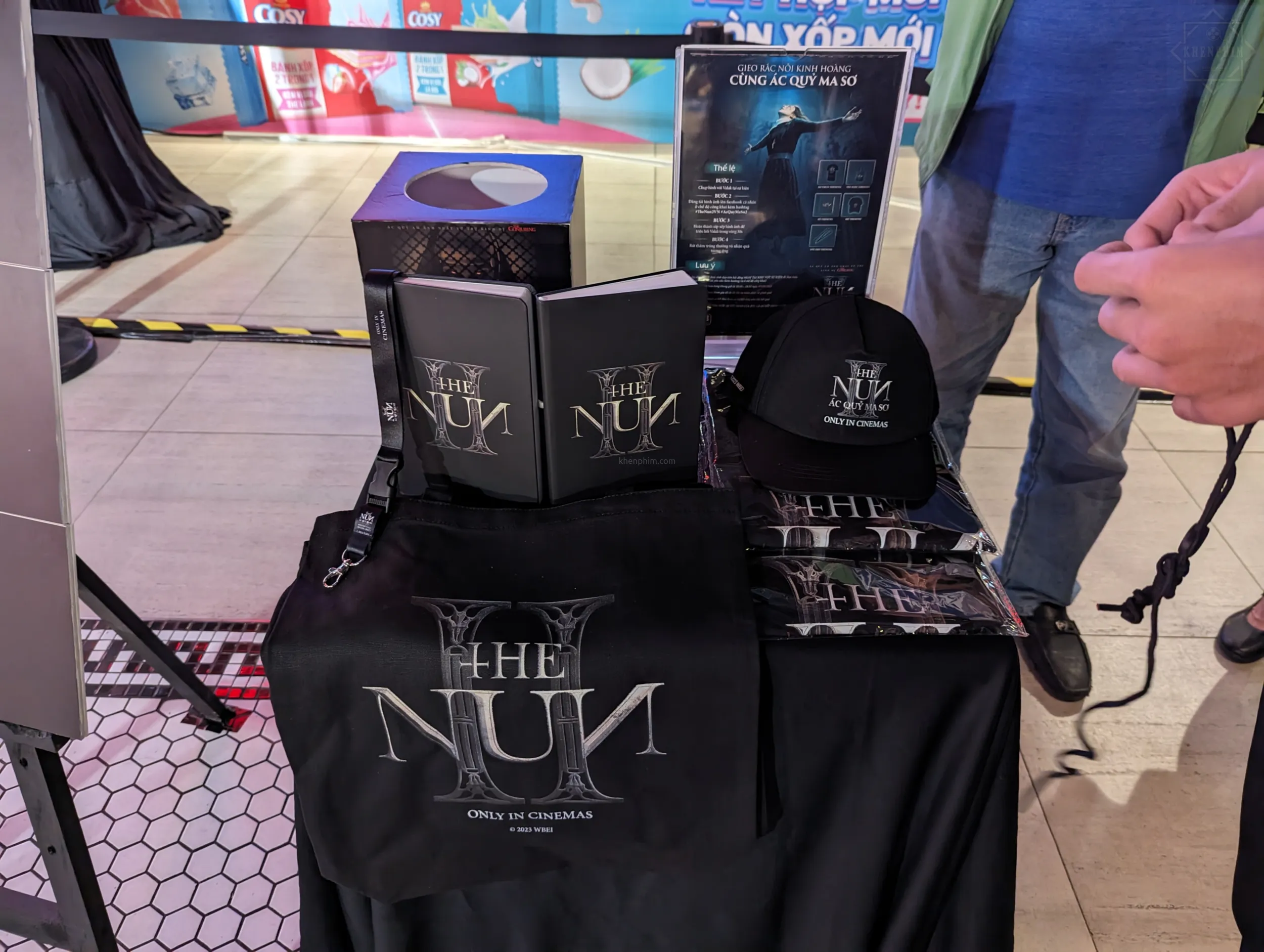 Ảnh tại buổi họp báo ra mắt phim The Nun II