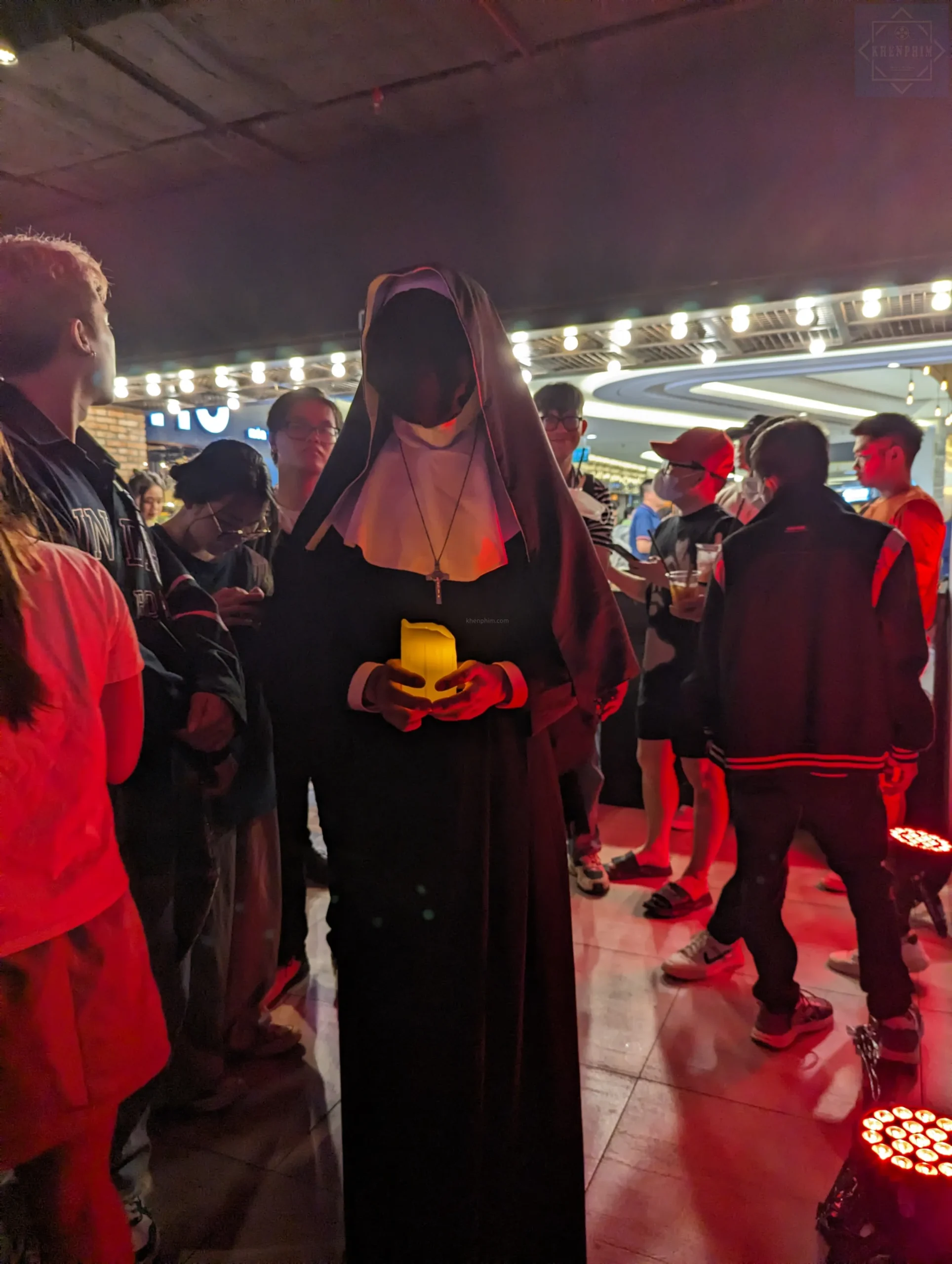 Ảnh tại buổi họp báo ra mắt phim The Nun II