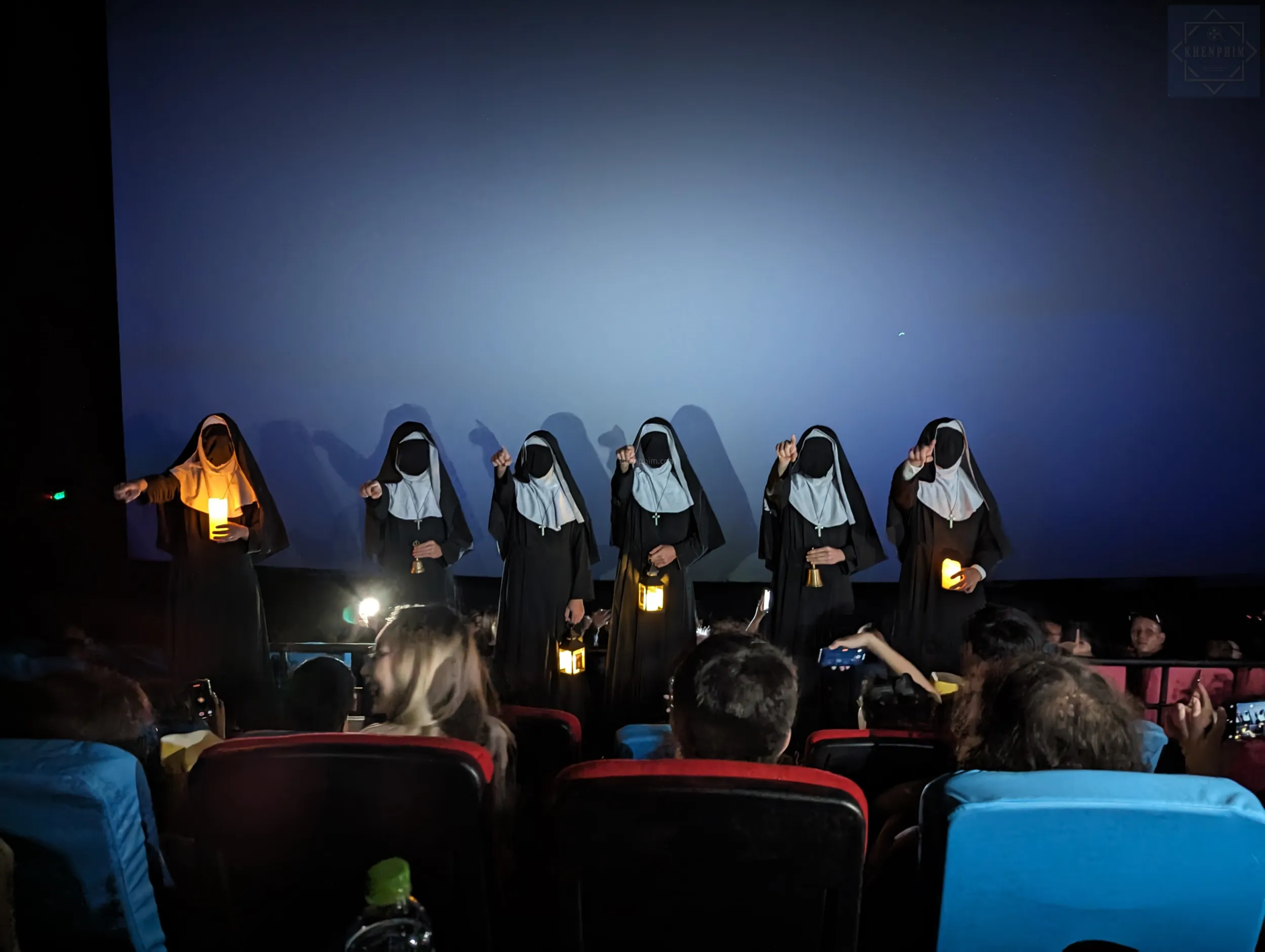 Ảnh tại buổi họp báo ra mắt phim The Nun II