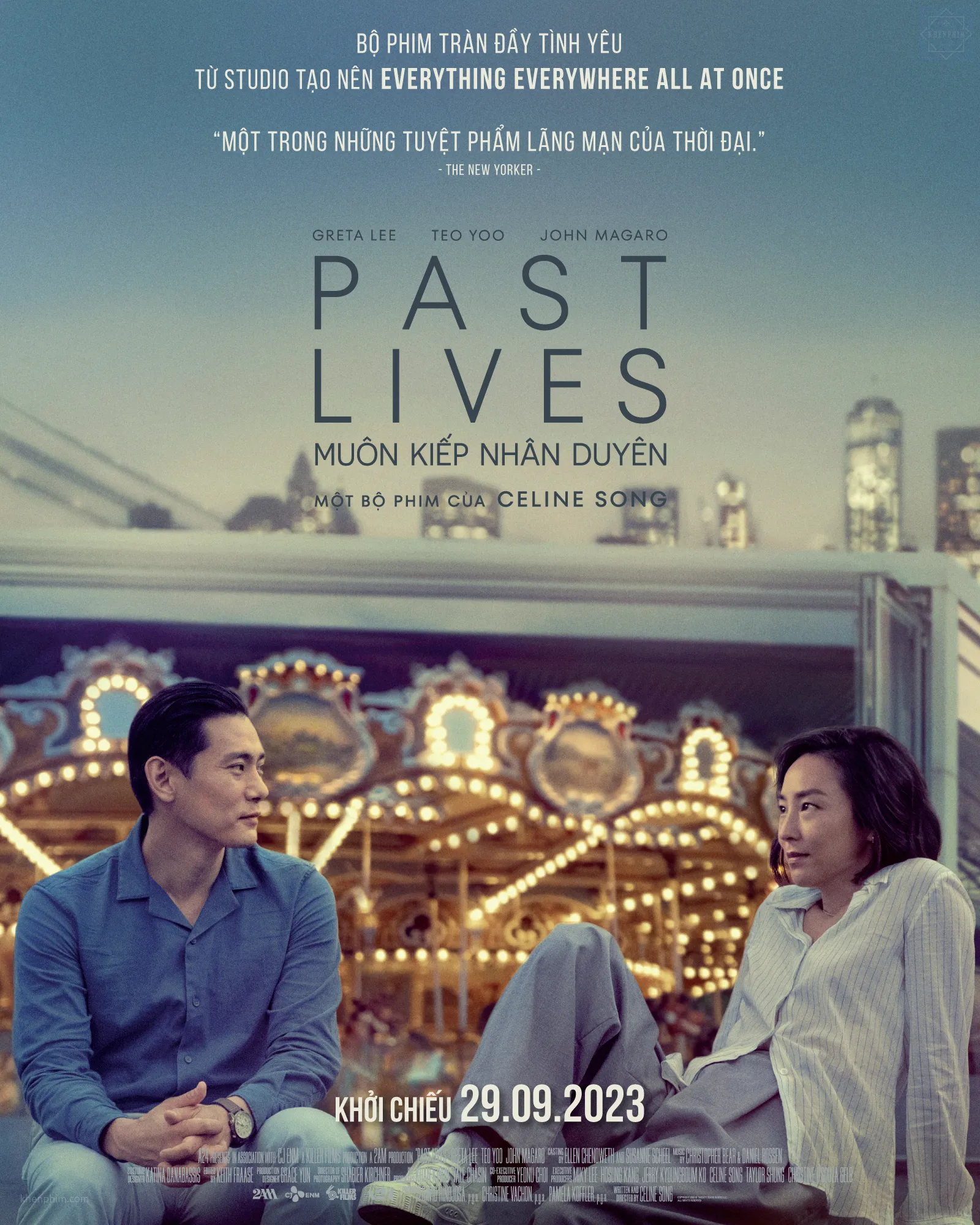 Poster phim Past Lives (Muôn Kiếp Nhân Duyên)