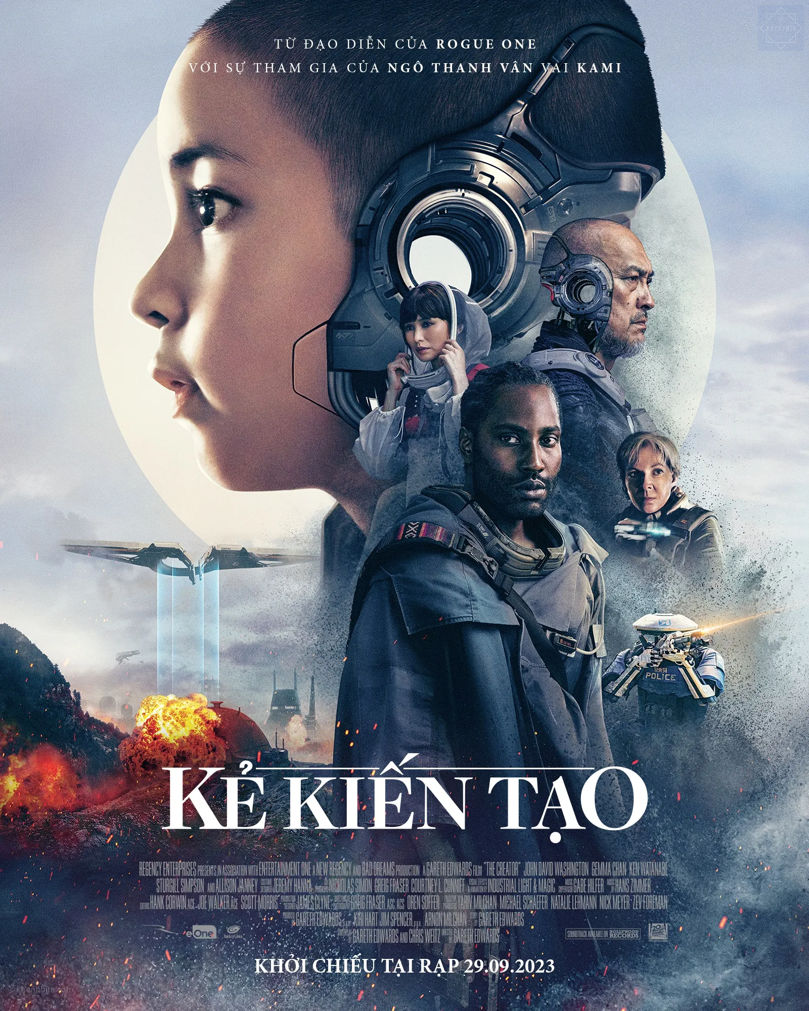 Poster phim The Creator (Kẻ Kiến Tạo)