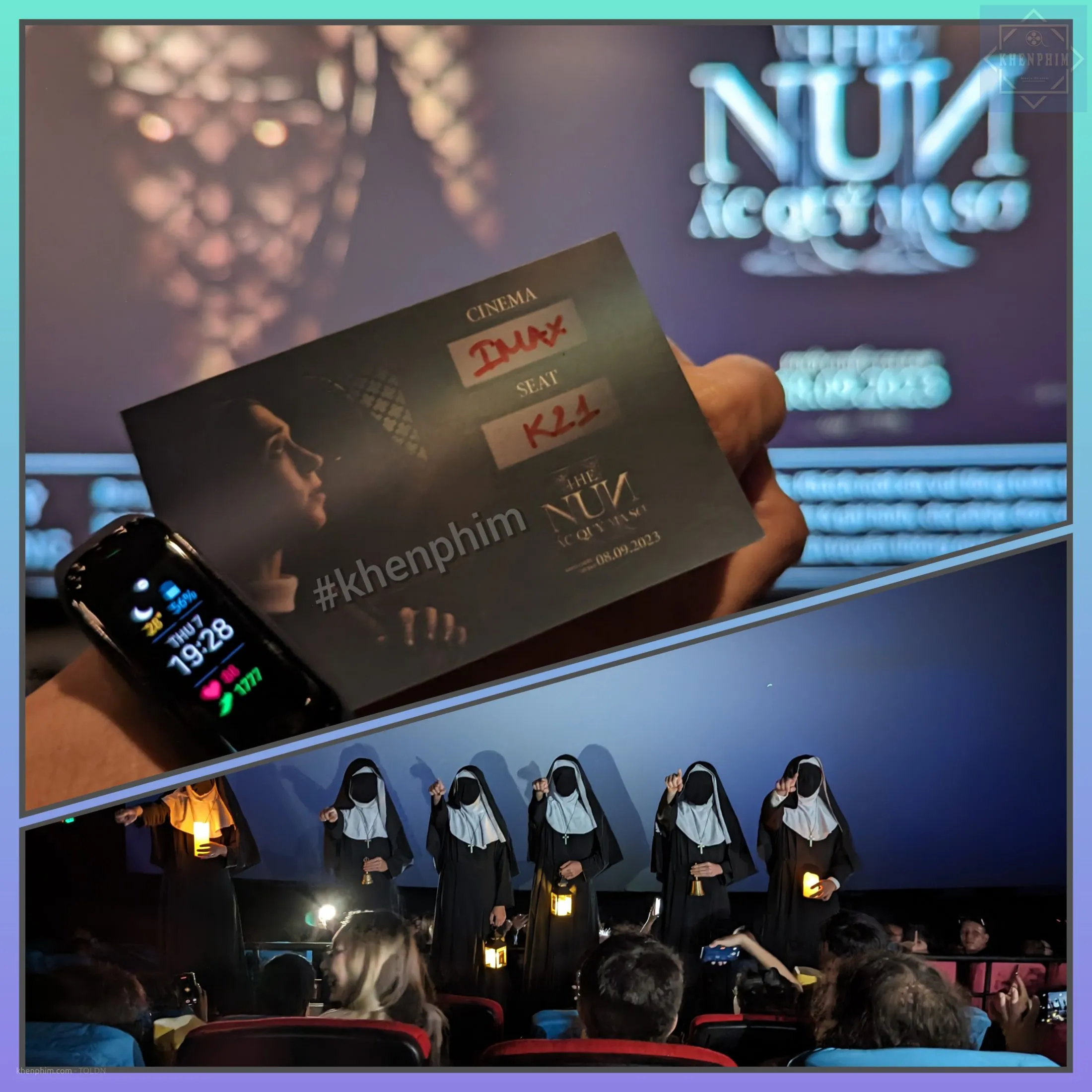 Vé xem phim tại suất họp báo