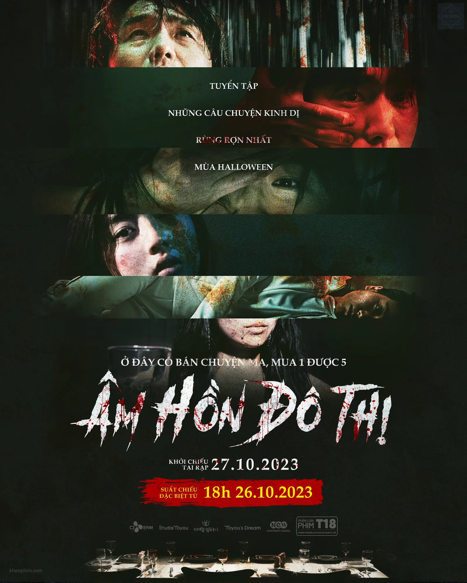 Poster phim kinh dị Hàn Quốc - Âm Hồn Đô Thị