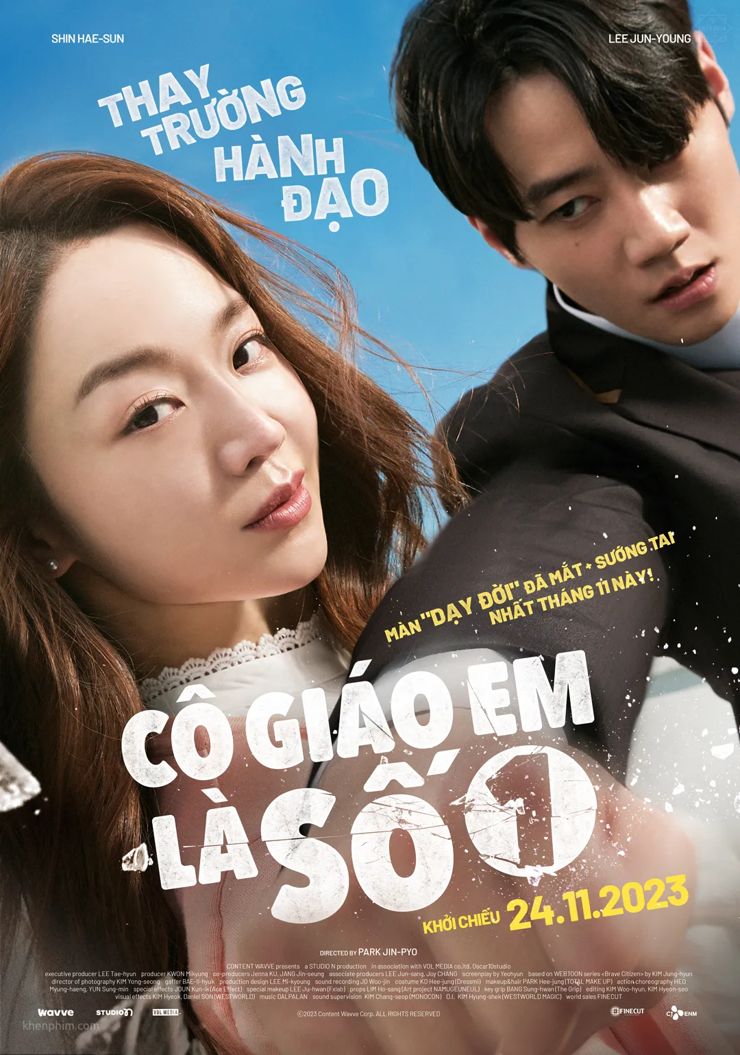 Poster phim 용감한 시민/Brave Citizen (Cô Giáo Em Là Số 1)