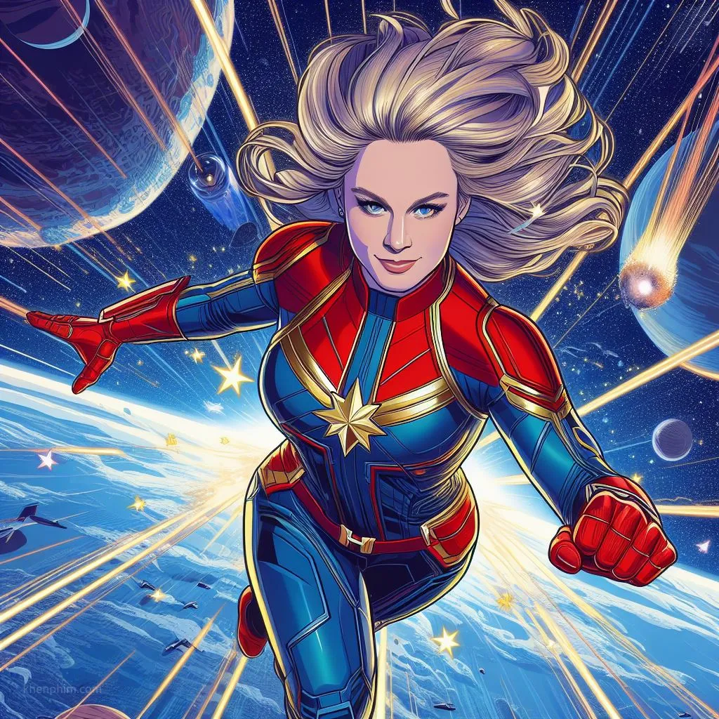 Ảnh minh họa Caption Marvel, tạo bởi DALL·E 3