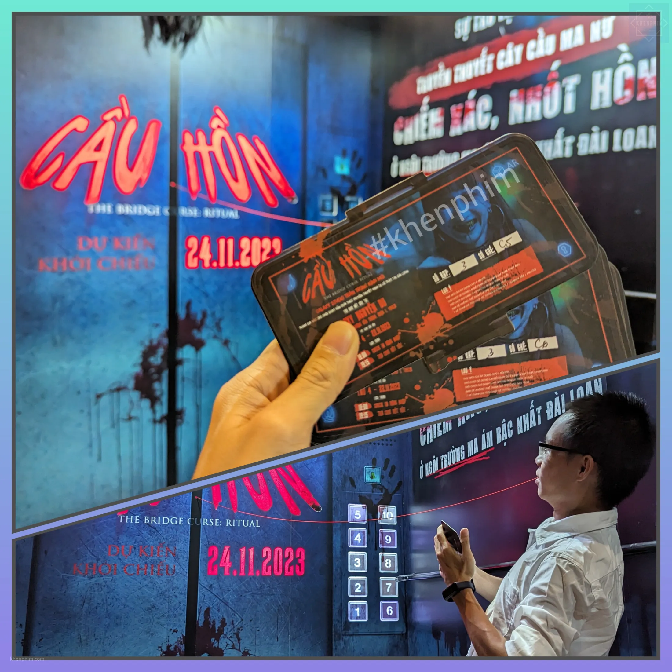 Vé xem phim suất họp báo phim tối ngày 22/11/2023
