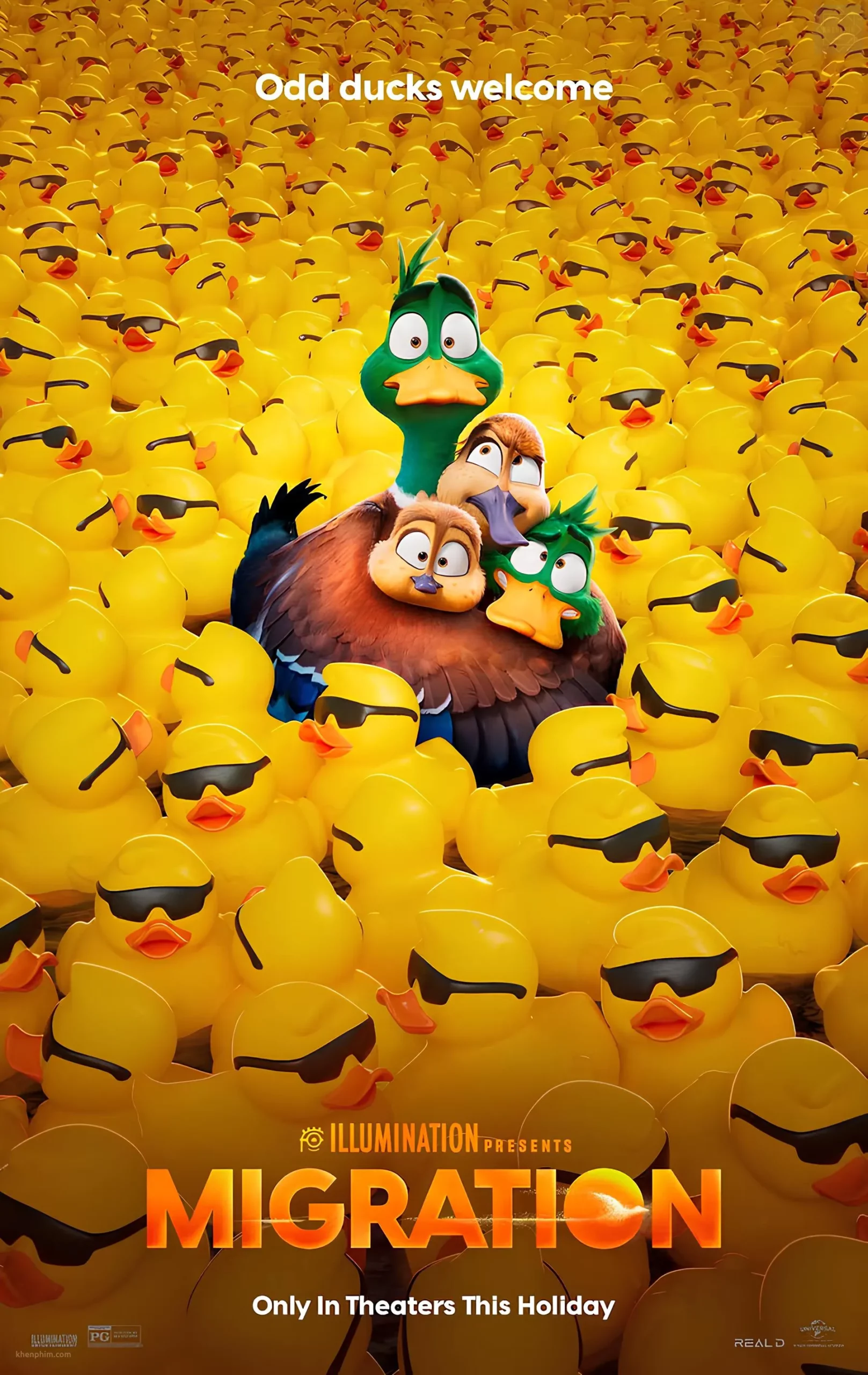 Poster phim Migration (Nhà Vịt Di Cư)
