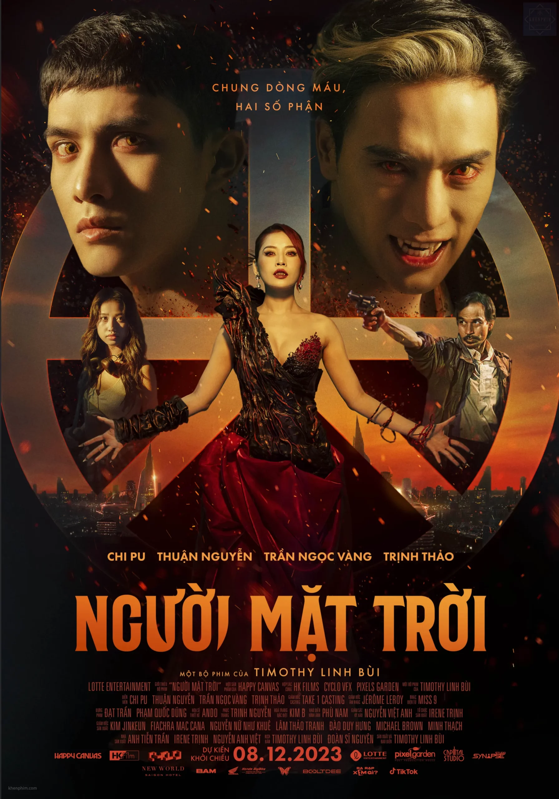 Poster chính thức của phim Người Mặt Trời