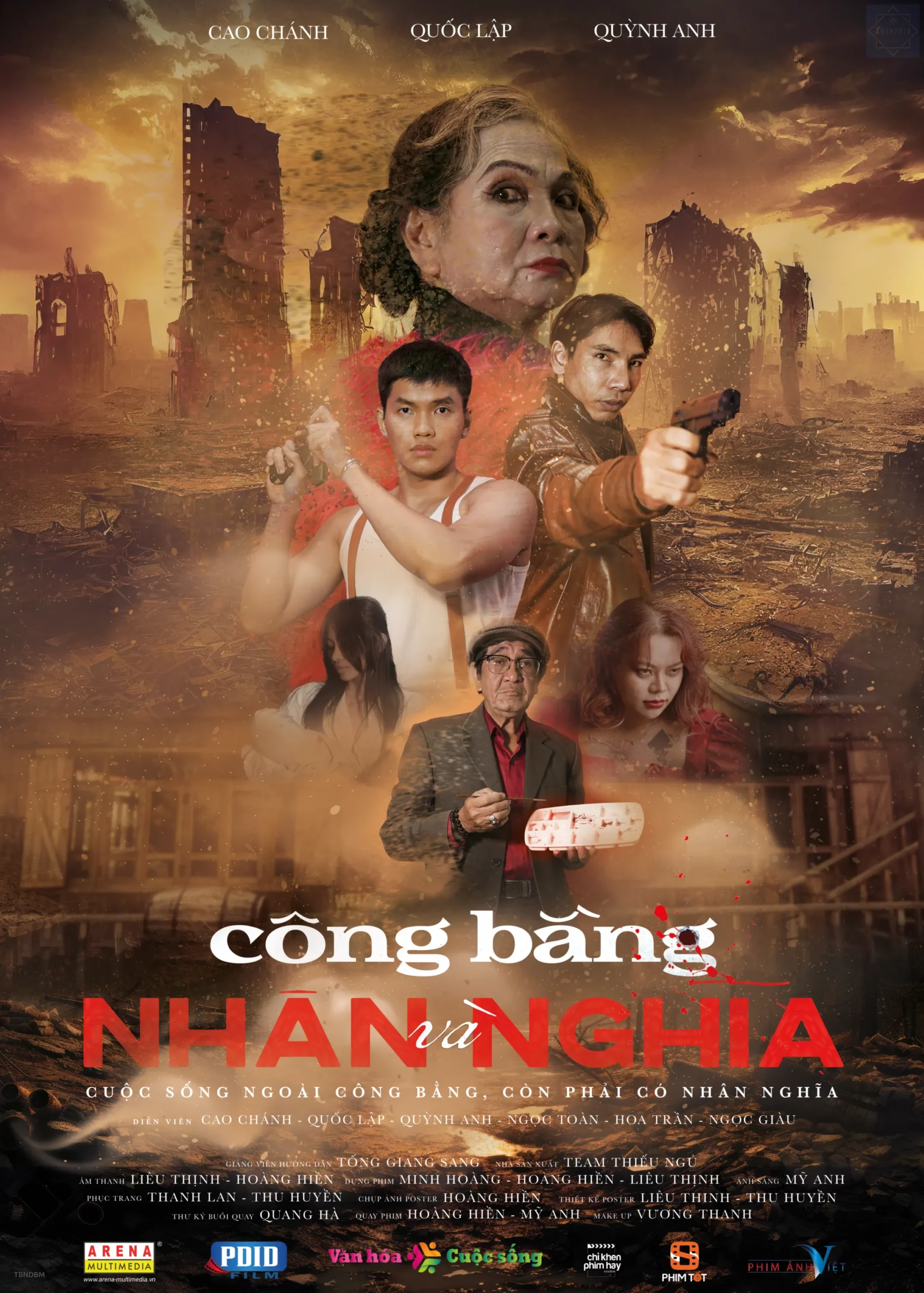 Poster phim Công Bằng và Nhân Nghĩa