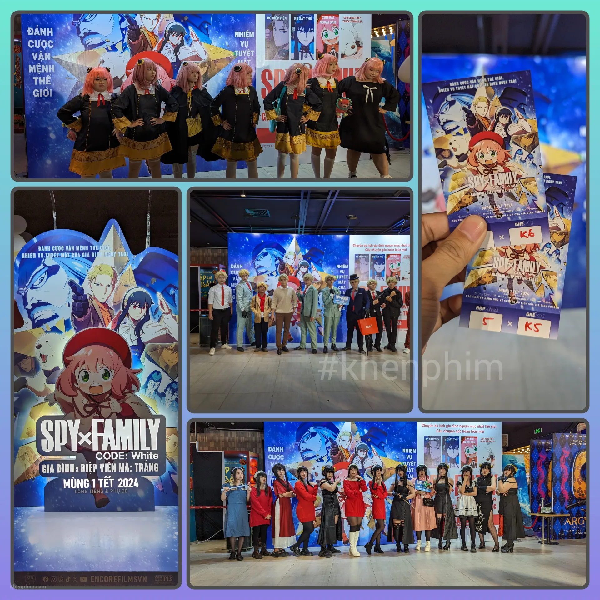 Vé xem phim và hình ảnh tại fanevent phim Spy × Family Code: White (Điệp Viên x Gia Đình Mã: Trắng)