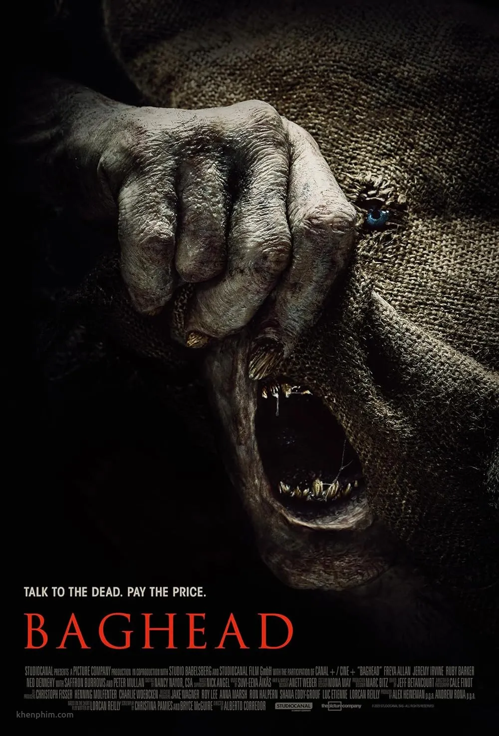 Poster phim Baghead (Quỷ Thay Đầu)
