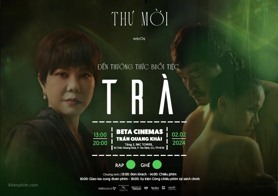 Thư mời xem phim Trà