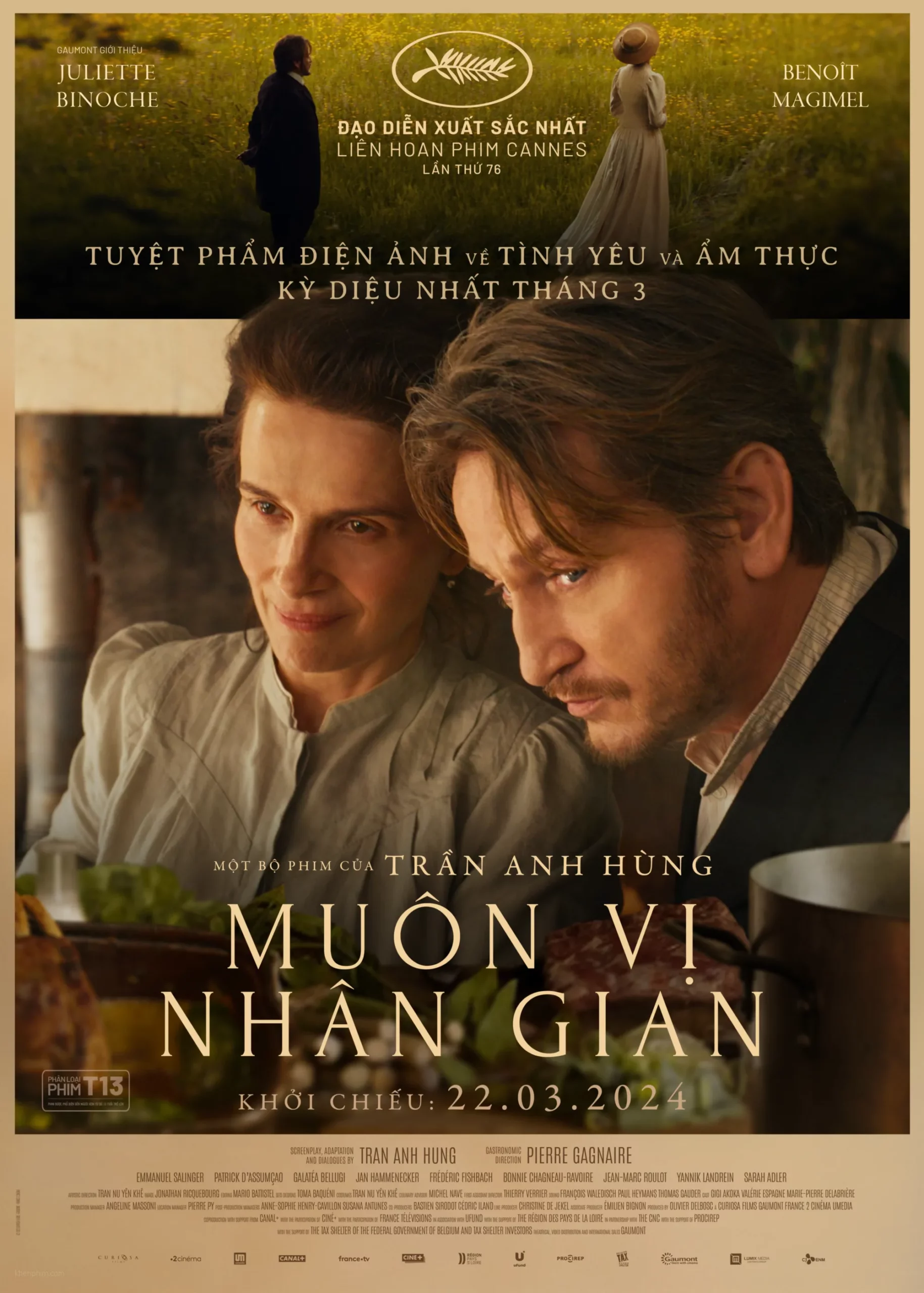 Poster phim Muôn Vị Nhân Gian (The Pot-au-Feu)