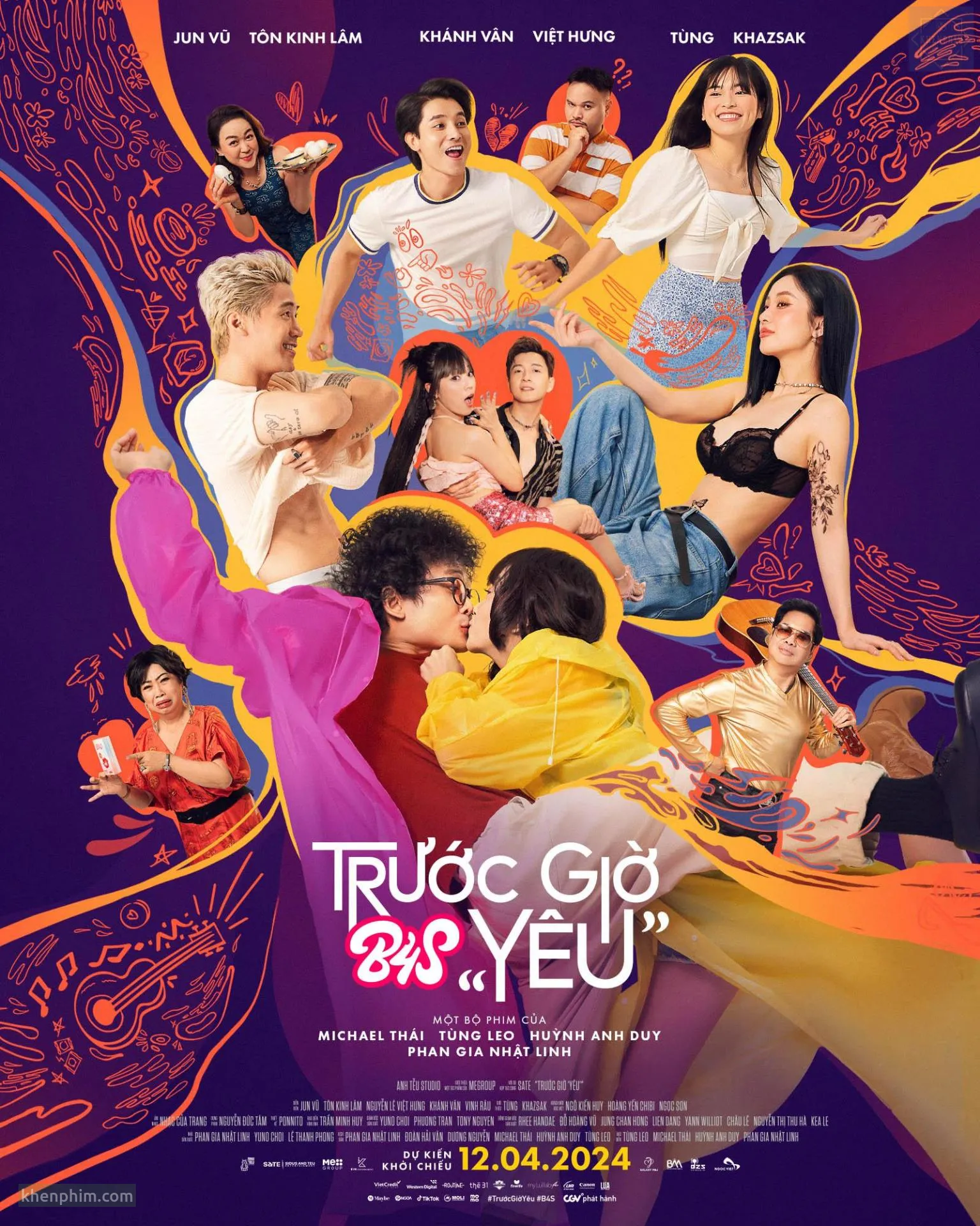 Poster phim B4s - Trước Giờ “Yêu”