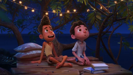 Banner bài đánh giá phim Mùa Hè Của Luca