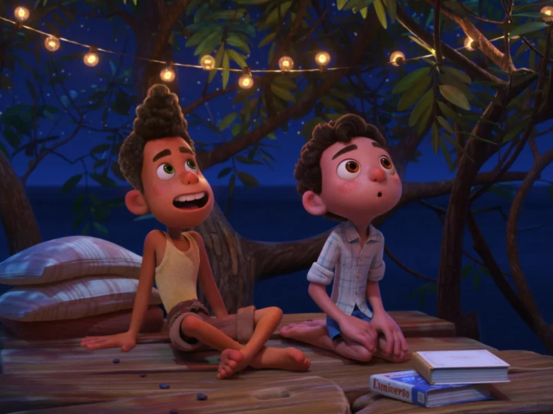 Banner bài đánh giá phim Mùa Hè Của Luca