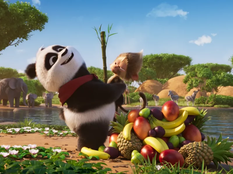 Banner bài đánh giá phim Panda Bear In Africa (Panda Đại Náo Lãnh Địa Vua Sư Tử)