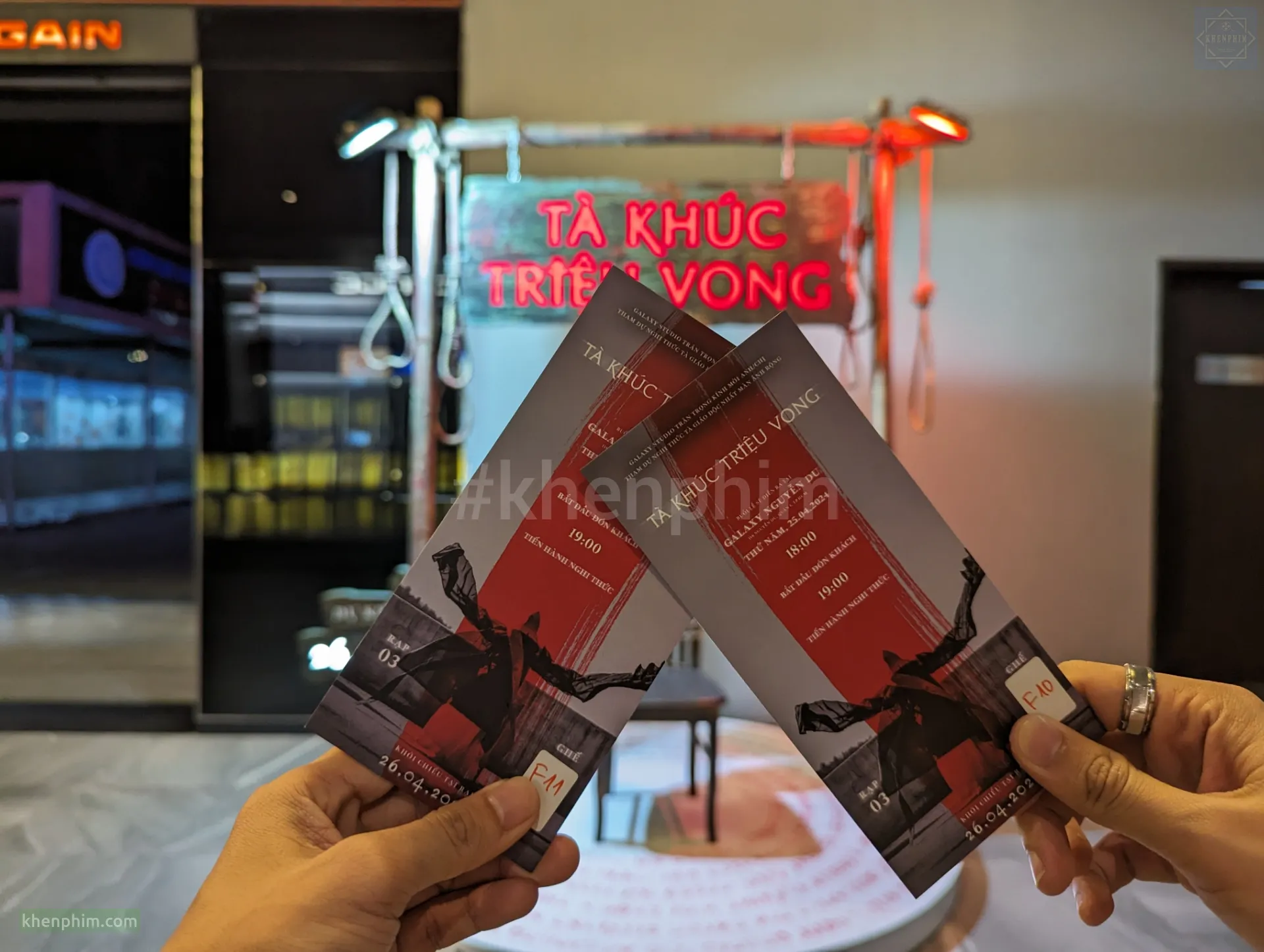 Vé xem phim Tà Khúc Triệu Vong