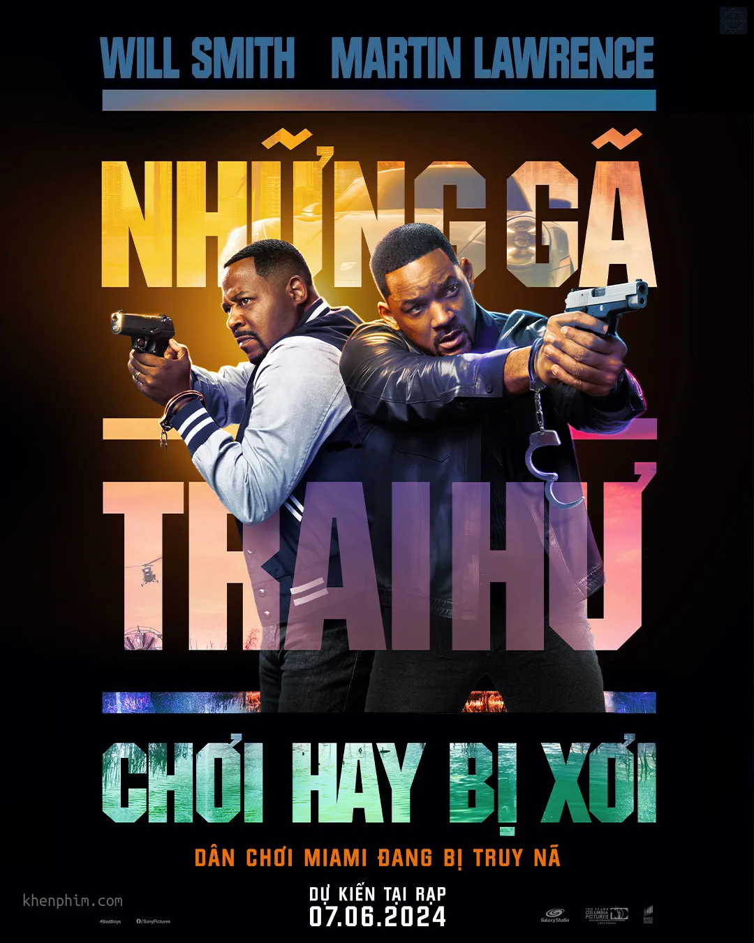 Poster phim BadBoys: Ride or Die (Những Gã Trai Hư: Chơi Hay Bị Xơi)