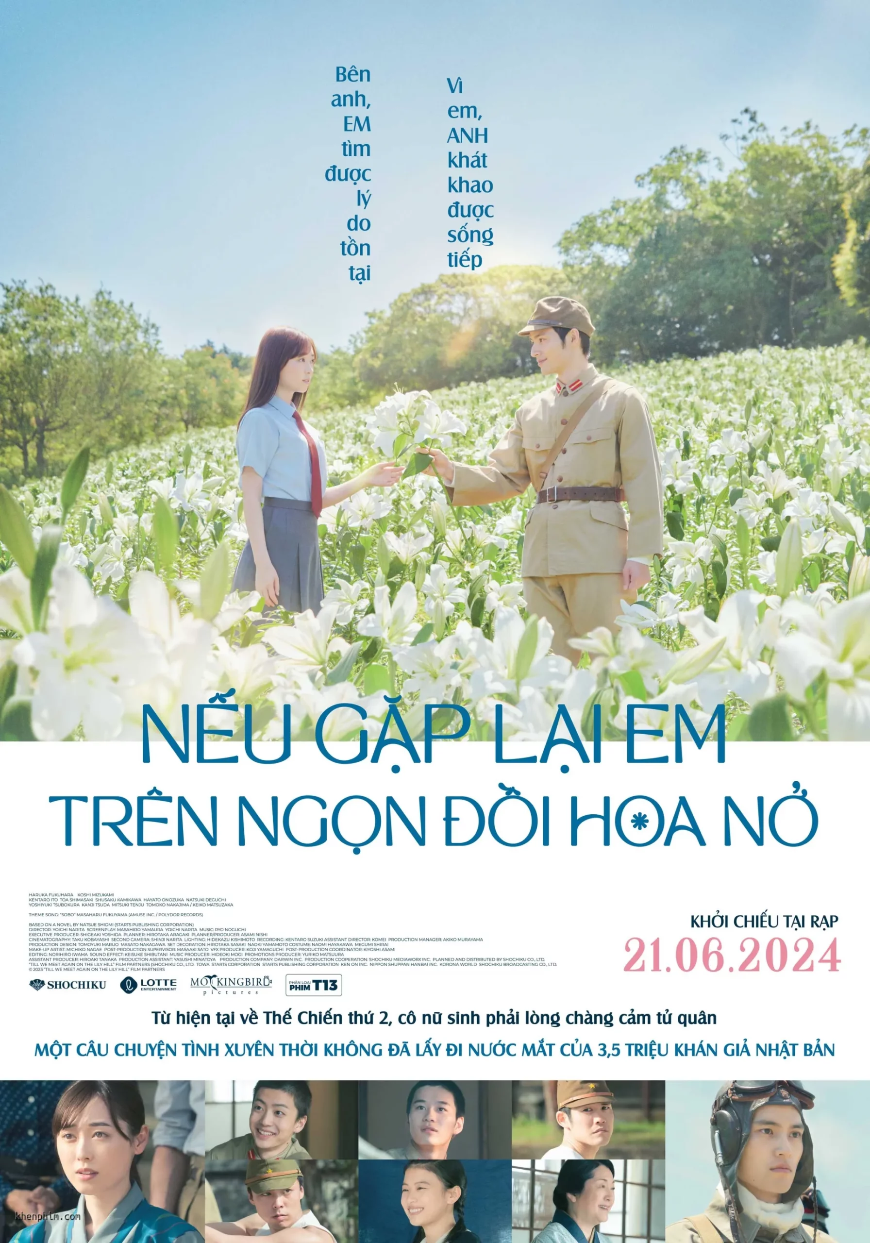 Poster phim Nếu Gặp Lại Em Trên Ngọn Đồi Hoa Nở
