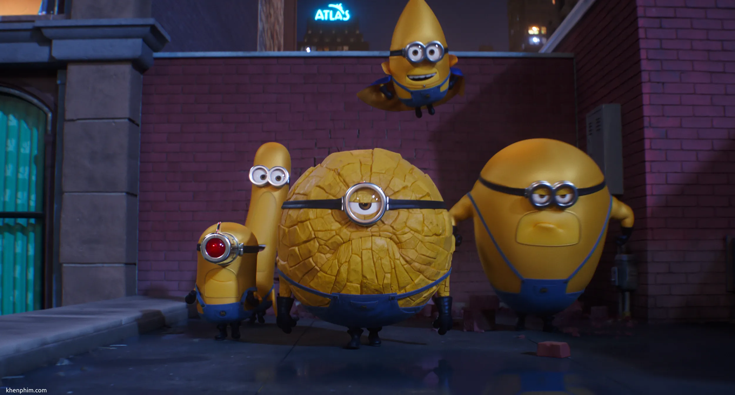 Mega Minions có tạo hình kém dễ thương