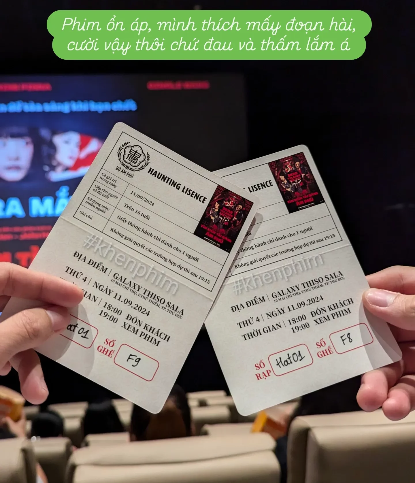 Vé xem phim "Tìm Kiếm Tài Năng Âm Phủ"
