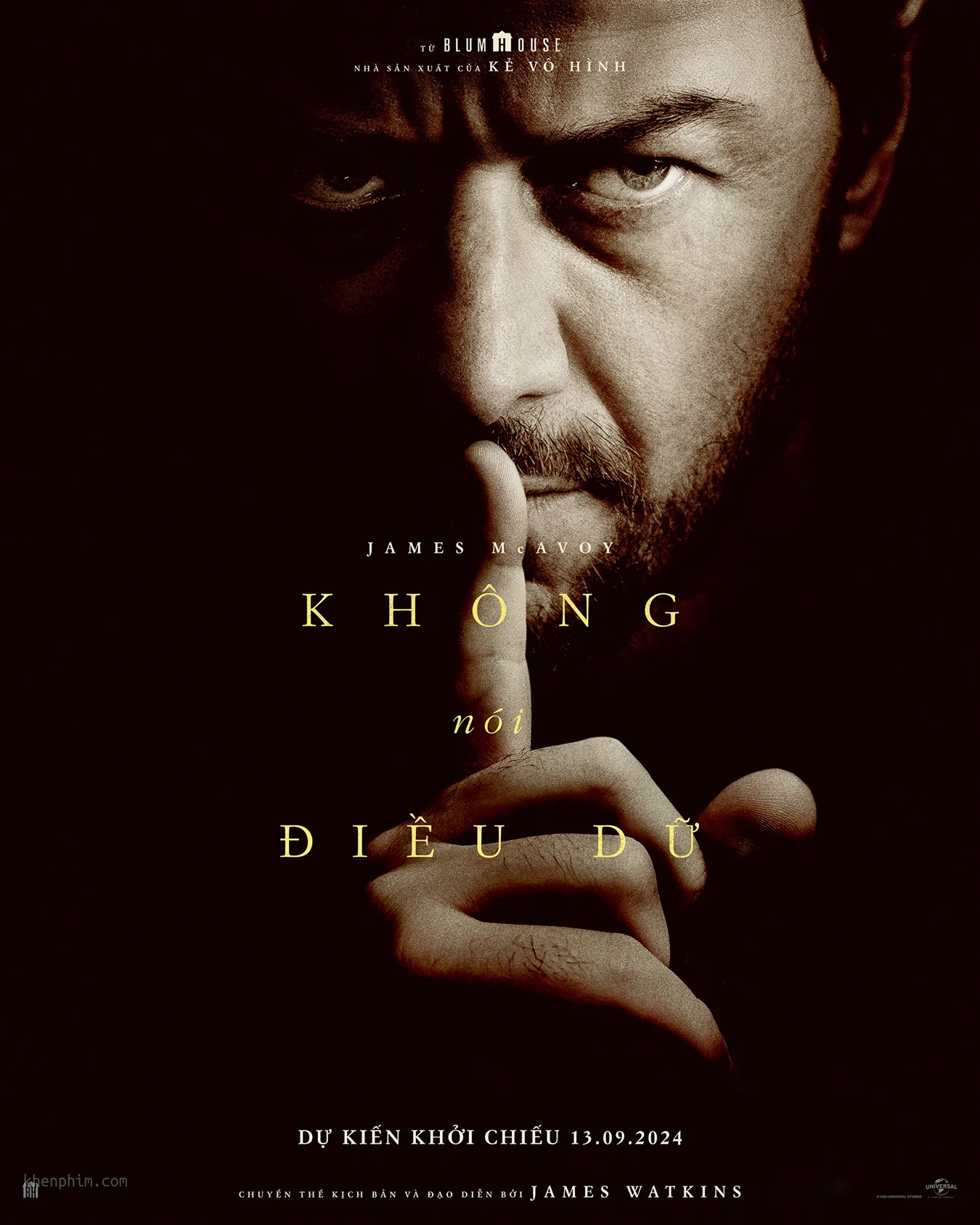 Poster phim Speak No Evil (Không Nói Điều Dữ)