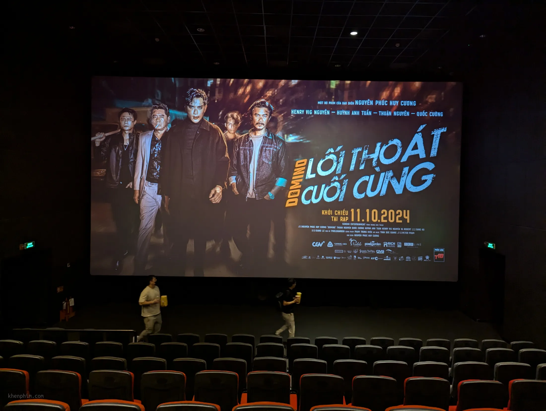 Màn hình chờ trước khi phim chiếu