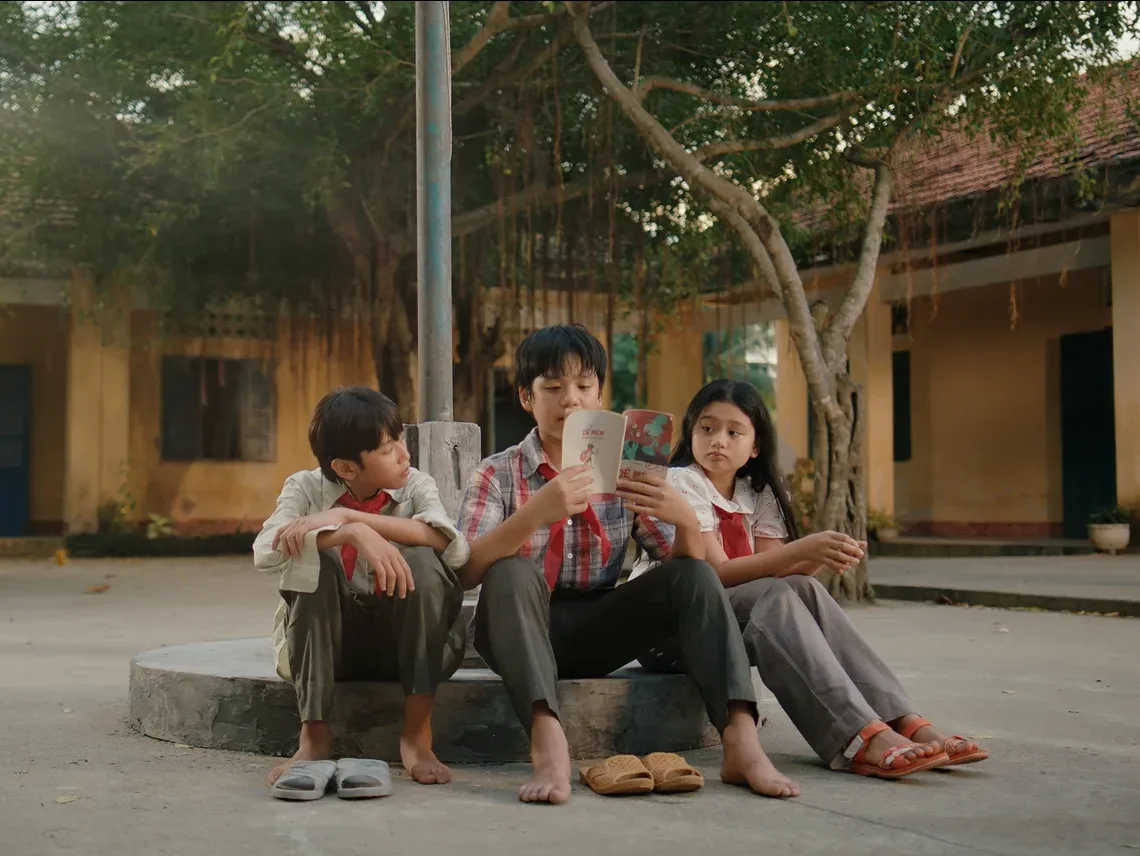 Ba nhân vật lúc nhỏ - phim Ngày Xưa Có Một Chuyện Tình