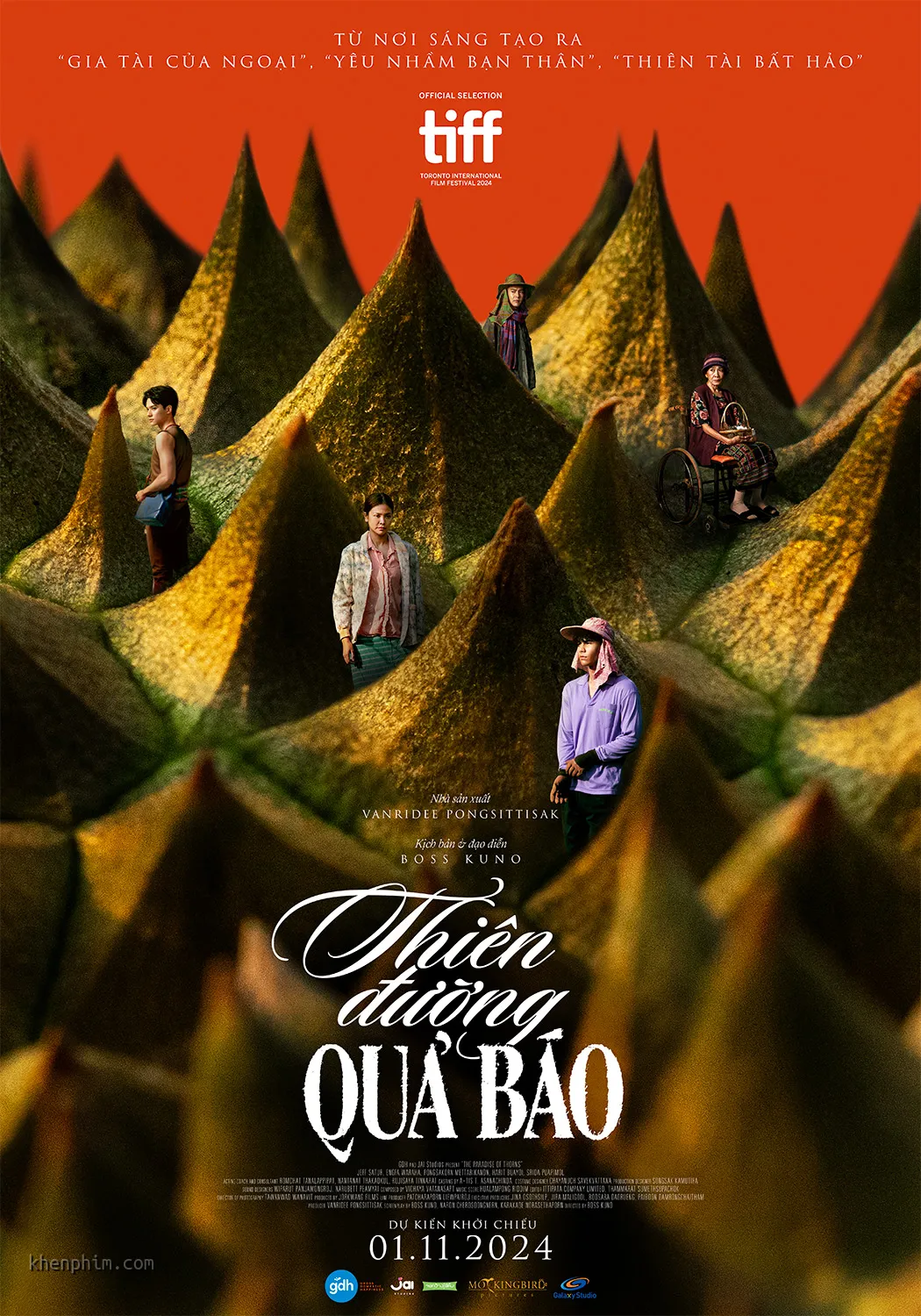 Poster phim วิมานหนาม - The Paradise Of Thorns (Thiên Đường Quả Báo)