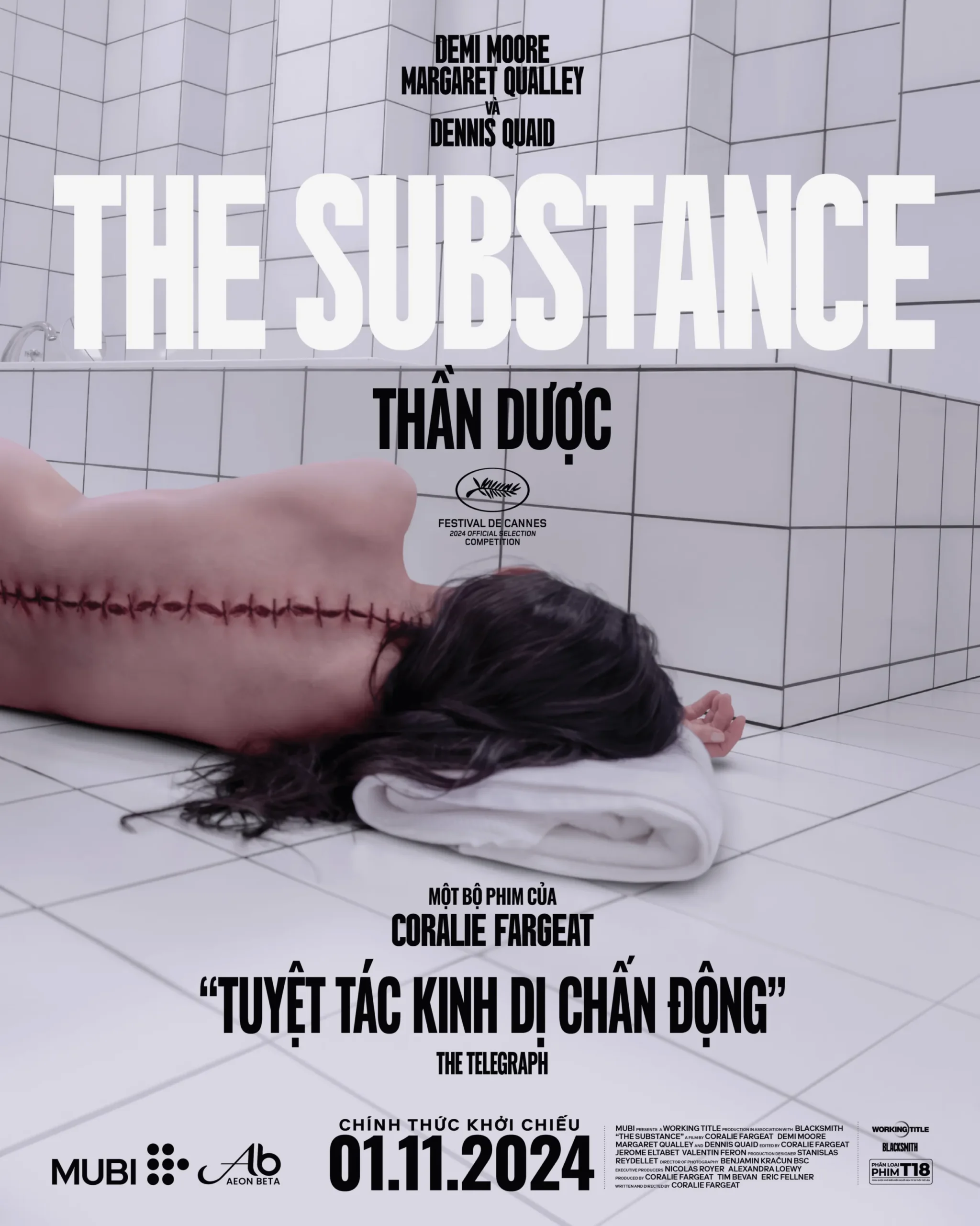 Poster phim The Substance (Thần Dược)