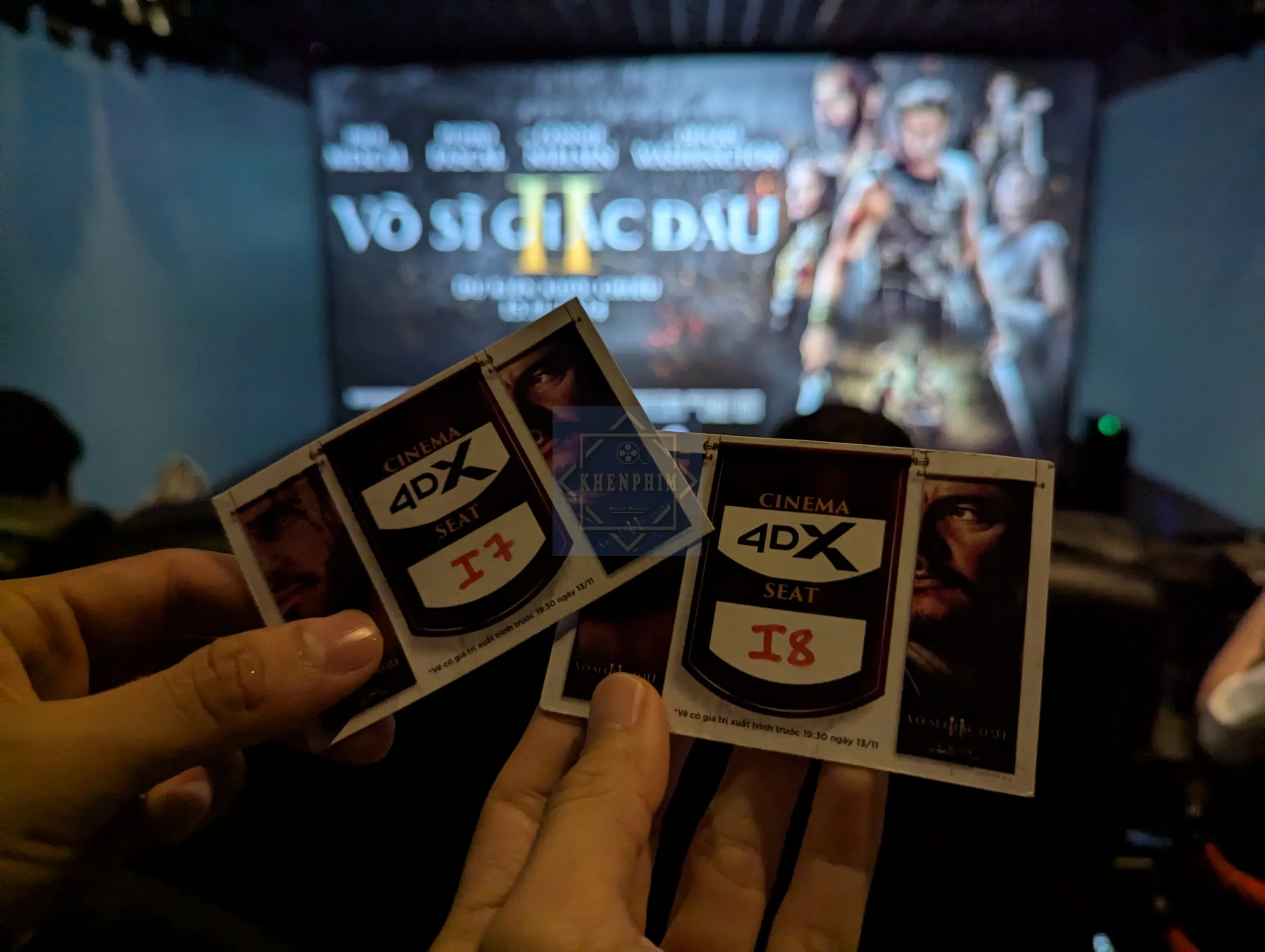 Vé xem phim 4DX, phim Gladiator II (Võ Sĩ Giác Đấu II)