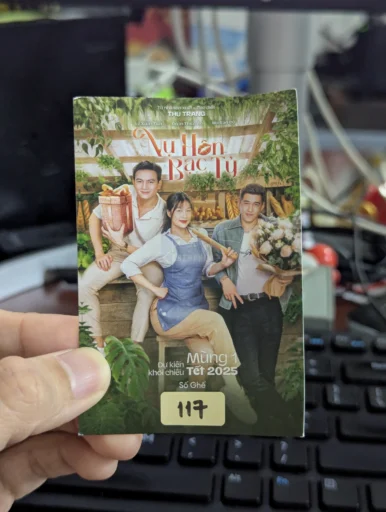 Vé tham dự showcase phim Nụ Hôn Bạc Tỷ