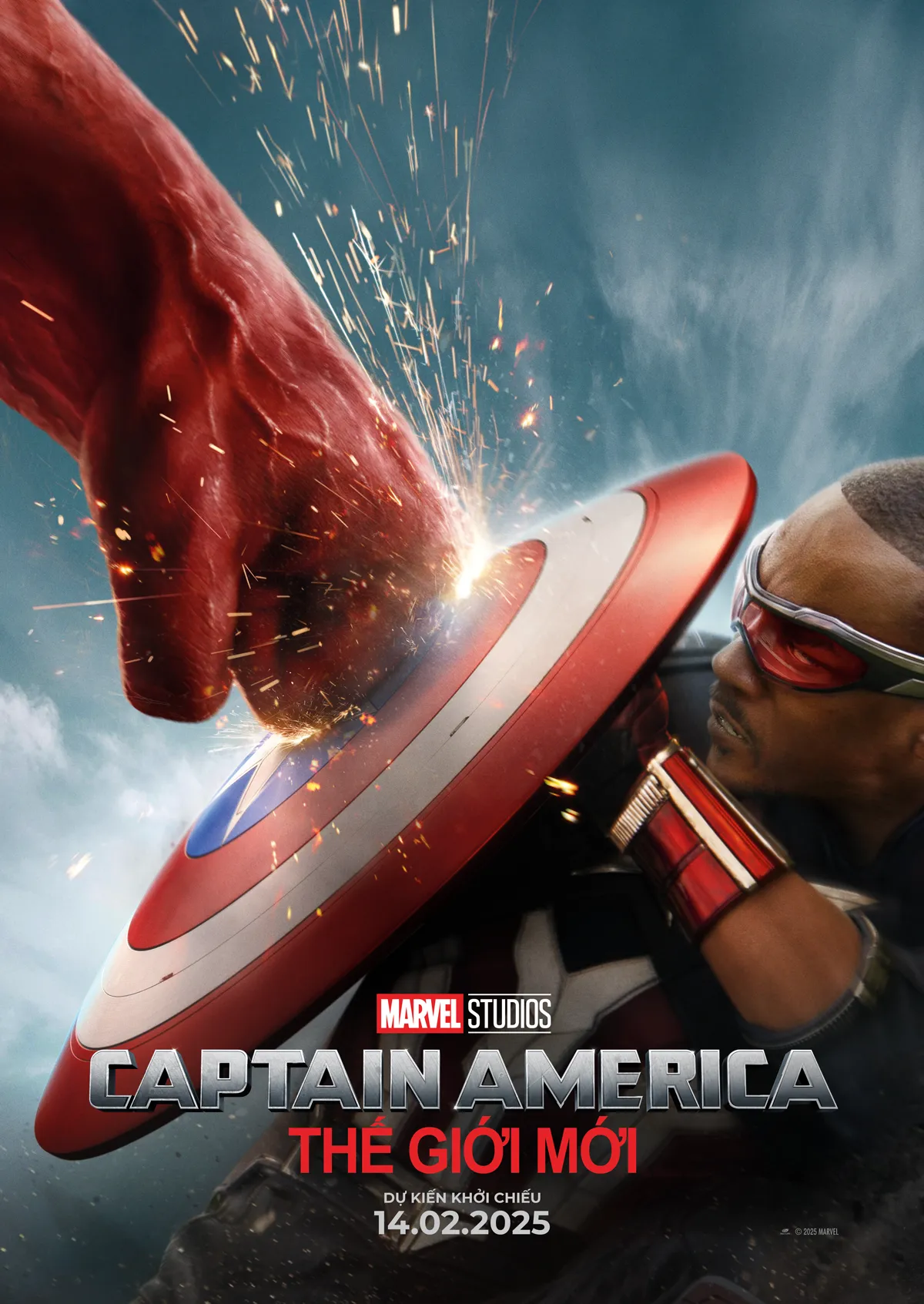 Poster phim Captain America: Thế Giới Mới