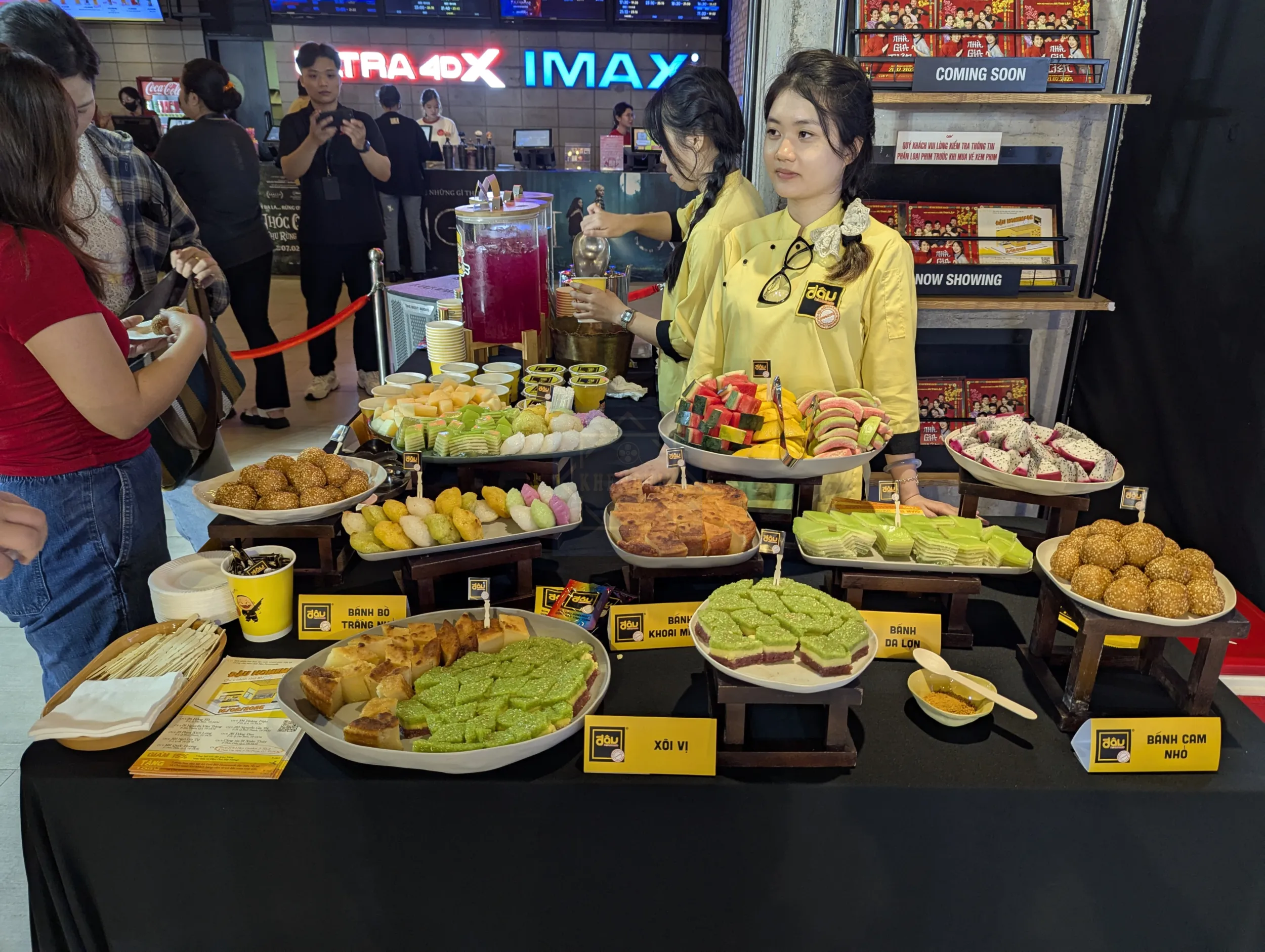 Quầy tiệc nhẹ dành cho khách mời