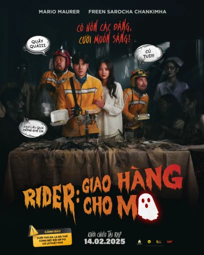 Poster phim Rider: Giao Hàng Cho Ma (tên gốc: ไรเดอร์)