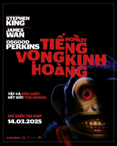 Poster phim The Monkey (Tiếng Vọng Kinh Hoàng)