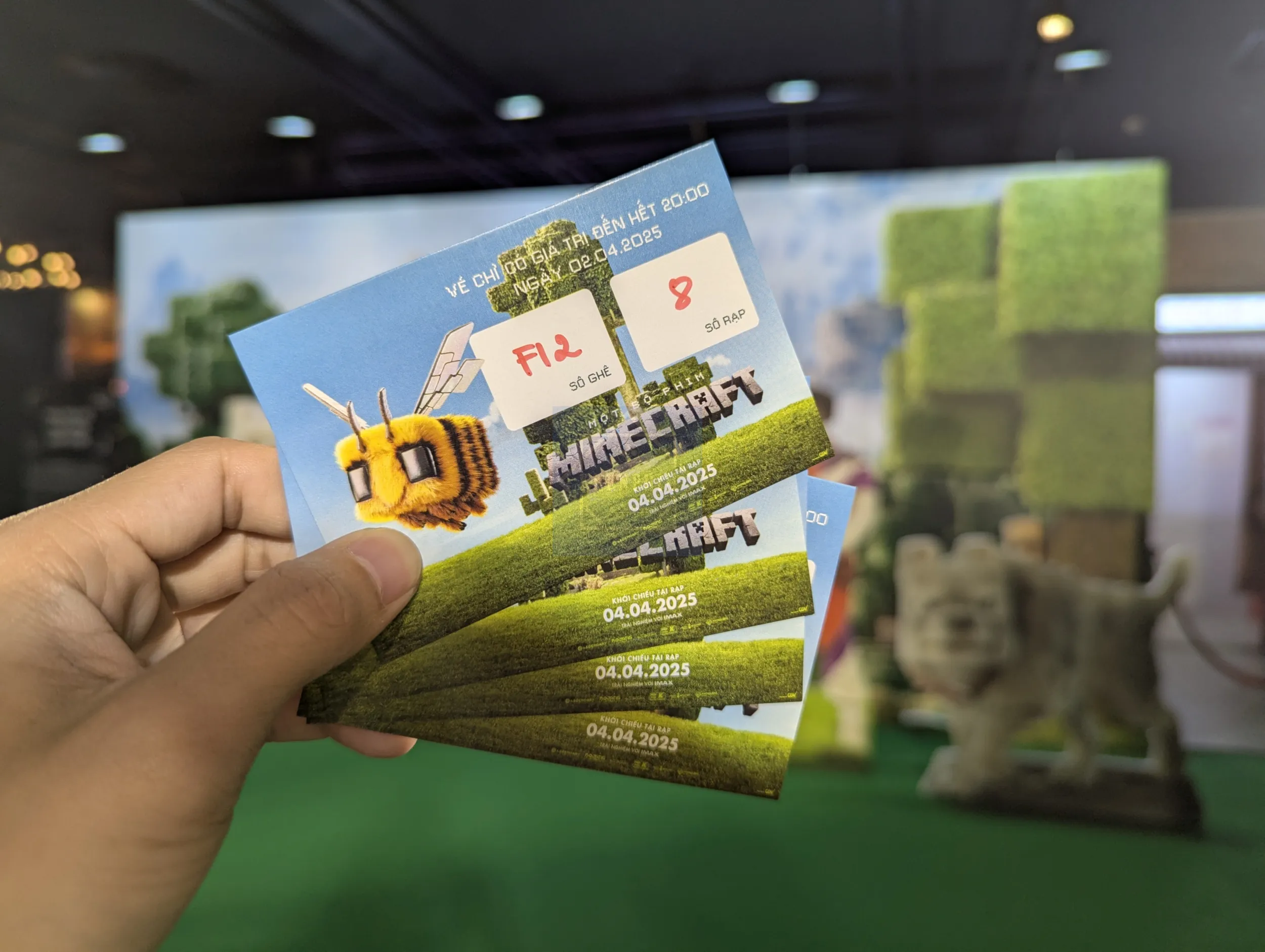 Vé xem phim tại buổi họp báo ra mắt