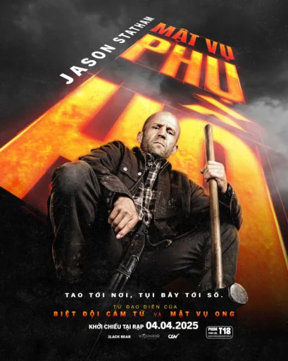 Poster phim A Working Man (Mật Vụ Phụ Hồ)