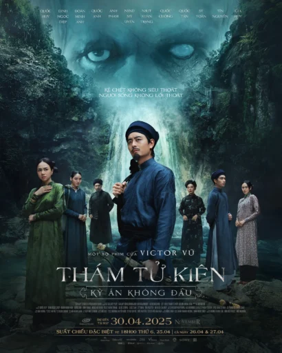 Poster phim "Thám Tử Kiên: Kỳ Án Không Đầu"