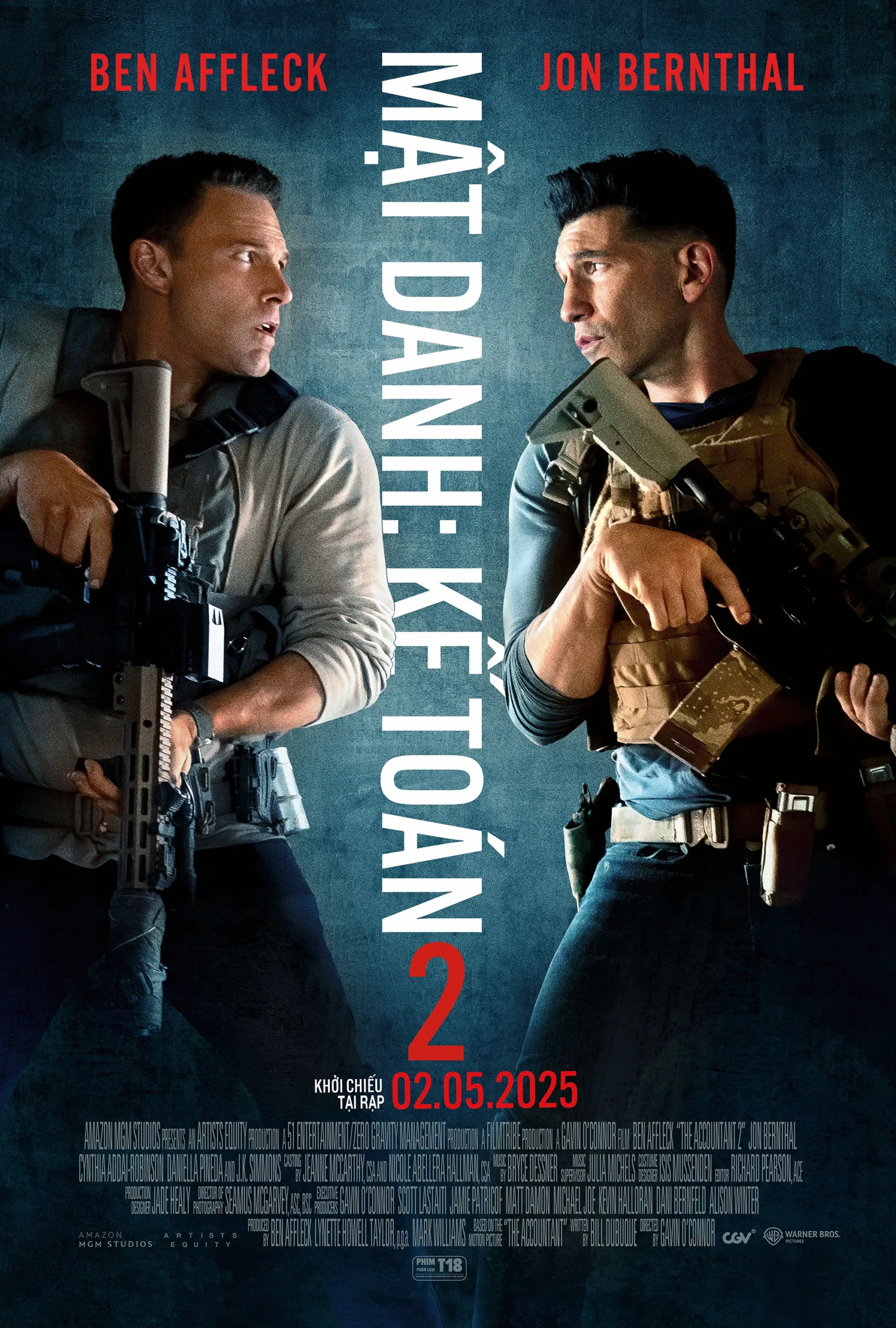 Poster phim The Accountant 2 (Mật Danh: Kế Toán 2)