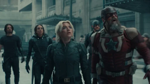 Banner bài đánh giá phim Thunderbolts* (Biệt Đội Sấm Sét*)
