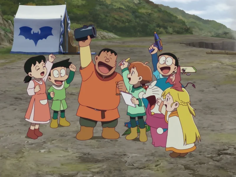 Banner bài đánh giá "Phim Doraemon: Nobita và cuộc phiêu lưu vào thế giới trong tranh"
