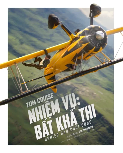 Poster phim Mission Impossible 8 (Nhiệm Vụ: Bất Khả Thi - Nghiệp Báo Cuối Cùng)