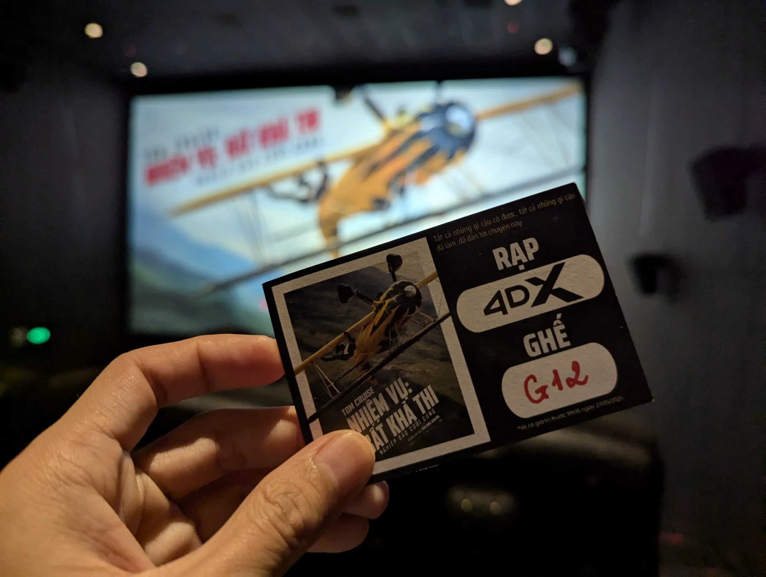 Vé xem phim Mission: Impossible – The Final Reckoning (Nhiệm Vụ: Bất Khả Thi - Nghiệp Báo Cuối Cùng)