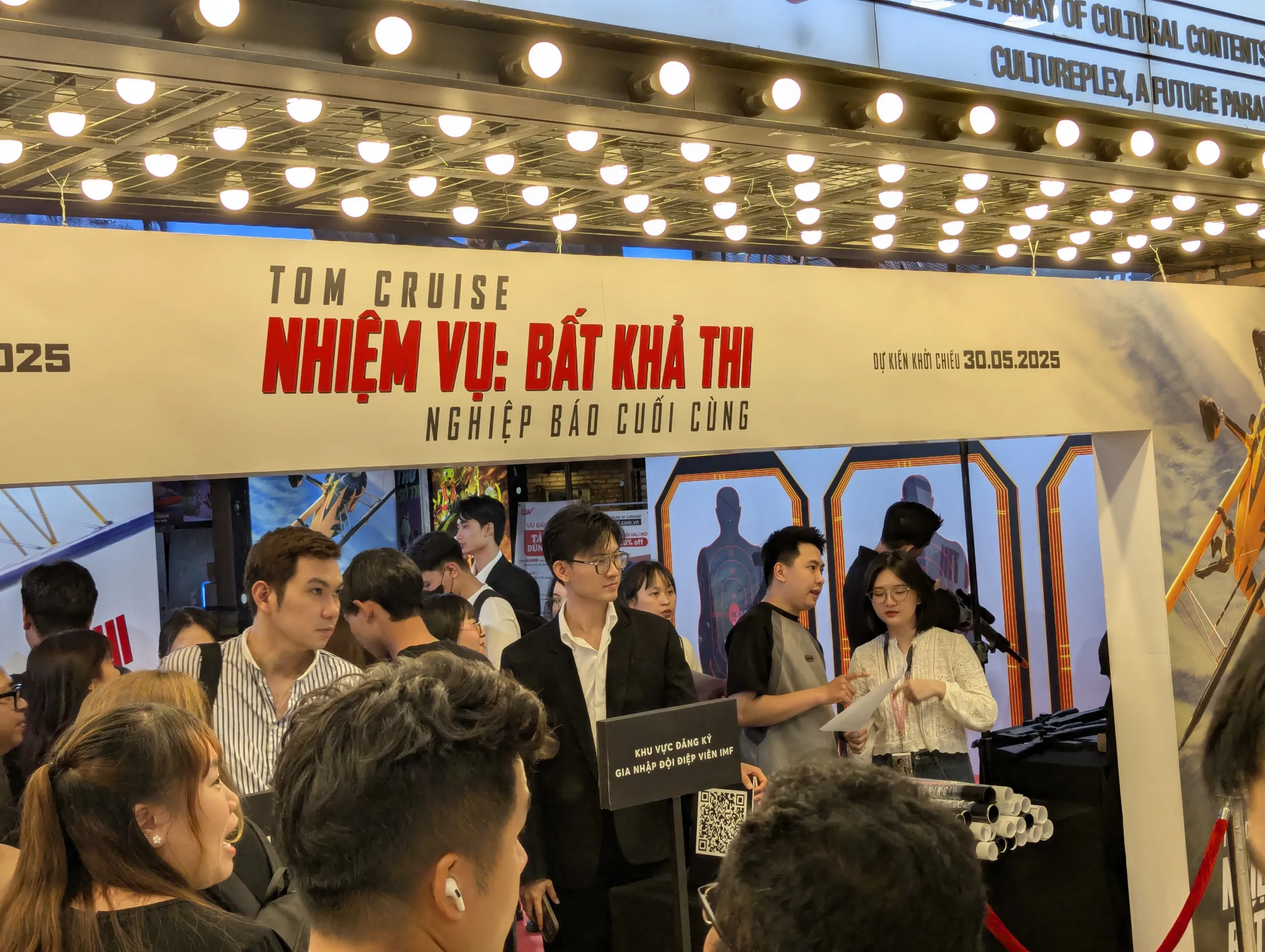 Ảnh chụp tại sự kiện ra mắt phim Mission: Impossible – The Final Reckoning (Nhiệm Vụ: Bất Khả Thi - Nghiệp Báo Cuối Cùng)