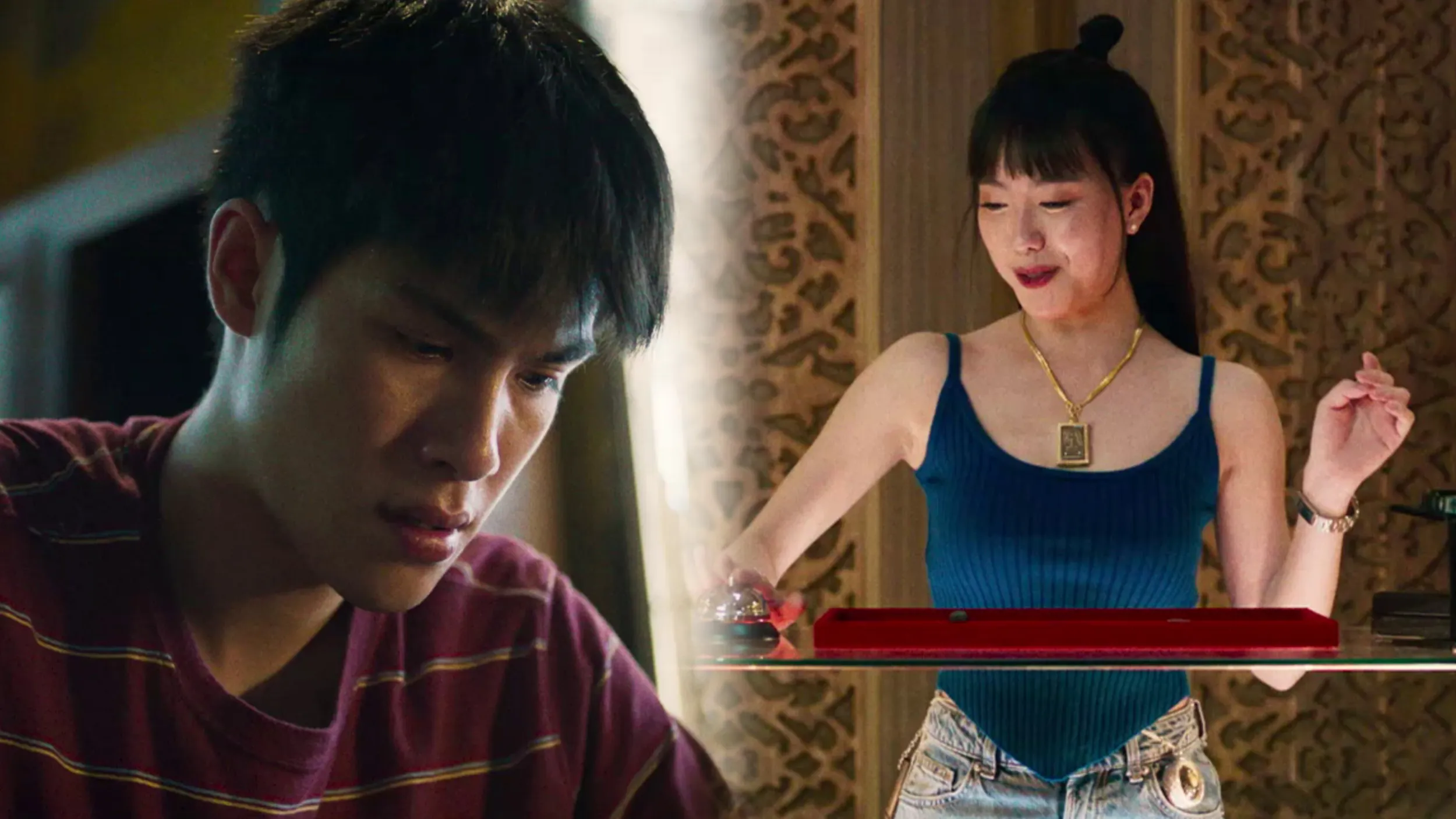 Diễn viên Jinjett Jaonaay Wattanasin (bên trái) và Korranid Ah-Aai Laosubinprasert