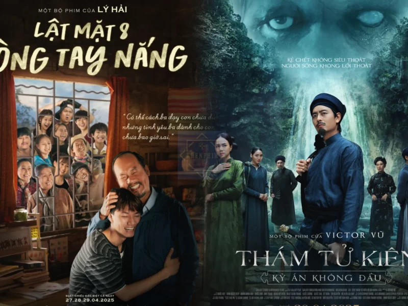 Ảnh đại diện bài viết nói về phim Lật Mặt 8 và Thám Tử Kiên